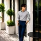 Grey And Blue__STYLO MEN