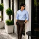 Light Blue And Brown__STYLO MEN
