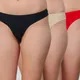 Black, Beige, Red