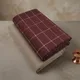 Maroon And Beige