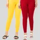 Yellow And Apple Red