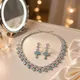 Silver & Blue