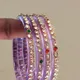 Purple & Gold Tone