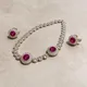 Silver And Pink