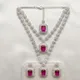 Silver And Magenta
