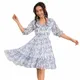 WhiteWithBlueFloralPrint