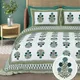 Pine Green And White