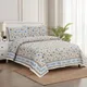 Powder Blue And White