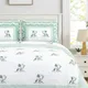 Sea Green And White