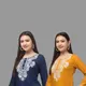 Blue and Mustard