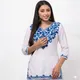 White And Blue