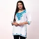 White And Blue