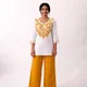 White And Mustard