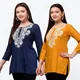 Blue And Mustard