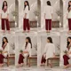 White & Maroon