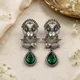 Silver & Emerald Green