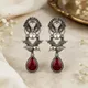 Silver & Ruby Red