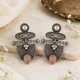 Silver & Peach