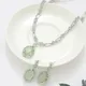 Emerald Green And Silver