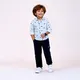 White & Navy Blue
