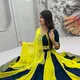 Yellow Navy Blue