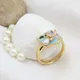 Gold, Blue & Pearl