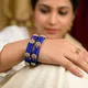 Blue color bangle