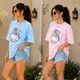 Sky Blue And Baby Pink