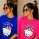 Blue And Rani Pink