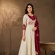 Cream And Maroon