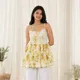 Ivory Floral Yellow