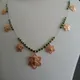 Rose Gold & Green