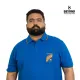 Royal Blue with Yellow