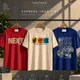 Maroon Beige Navy Blue