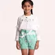 Green & White
