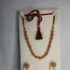 Antique Gold, Coral Orange, and Maroon