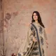 Beige & Peacock Green