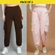 Brown & Pink