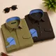 Olive And Dark Brown