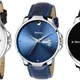 Silver And Blue And Black