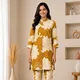 Mustard Yellow And Cream