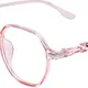 Pink & Transparent__PETER JONES EYEWEAR