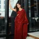 Maroon__SareeBlouseDesign