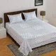 Grey__Jaipuri bedsheet