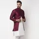 White & Burgundy__Benstoke