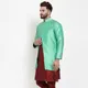 Maroon & Sea Green__Benstoke