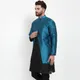 Black & Peacock Blue__Benstoke