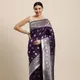 PURPLE__Royal Rajgharana Sarees