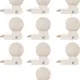 Pack of 10 (White)__Imperial Technocart