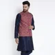 Navy Blue & Maroon__Benstoke